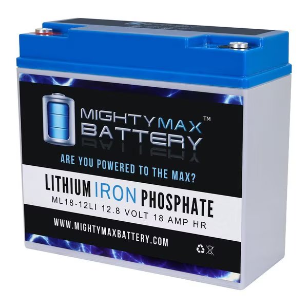 12V 18AH Lithium Replacement Battery for Homelite UT13122 TD22-24, Mighty Max Battery, Mfr#: MAX3918239